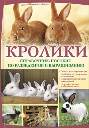 Обложка к Алиса Штерн-Лес Ландес. Кролики. Справочник-пособие по разведению и выращиванию (2013) RTF,FB2