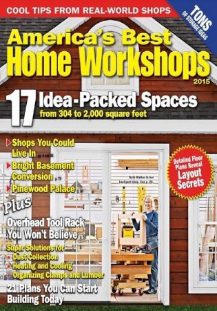 Обложка к Wood. America's Best Home Workshops (2015)