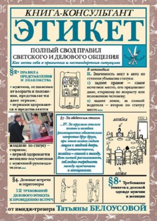 Обложка к Правила этикета. Как вести себя в привычных и нестандартных ситуациях