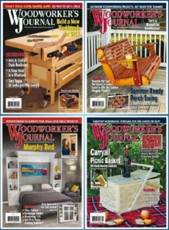Обложка к Подшивка журналов Woodworker’s Journal за 2017 год