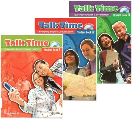 Обложка к Talk Time / Время разговора. 3 книги + CD