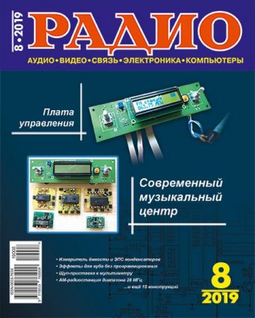 Обложка к Радио №8 (август 2019)