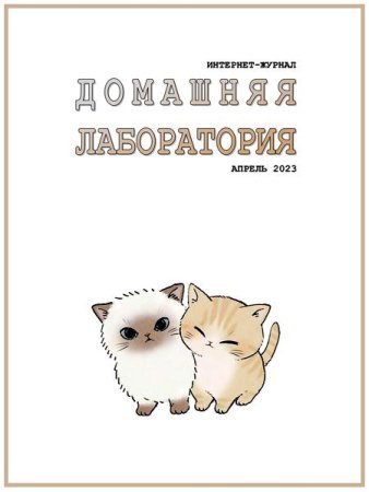 Обложка к Домашняя лаборатория №4 (апрель 2023)