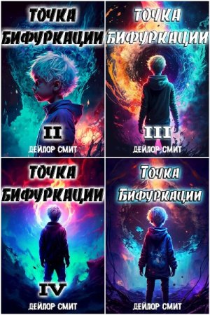 Обложка к Дейлор Смит. Цикл (17 книг) - Точка Бифуркации