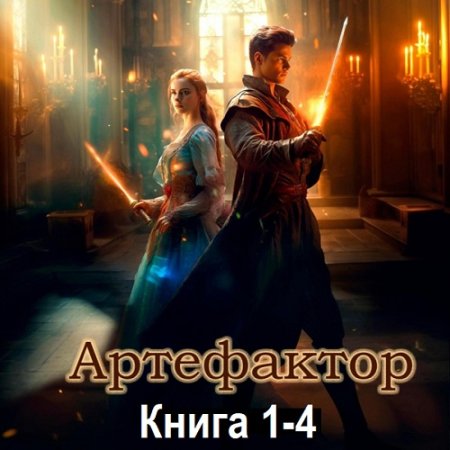 Обложка к Аудиокнига - Артефактор. Книга 1-4. Дмитрий Найденов (2024)