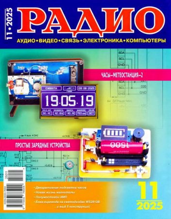 Обложка к Радио №11 (ноябрь 2025)